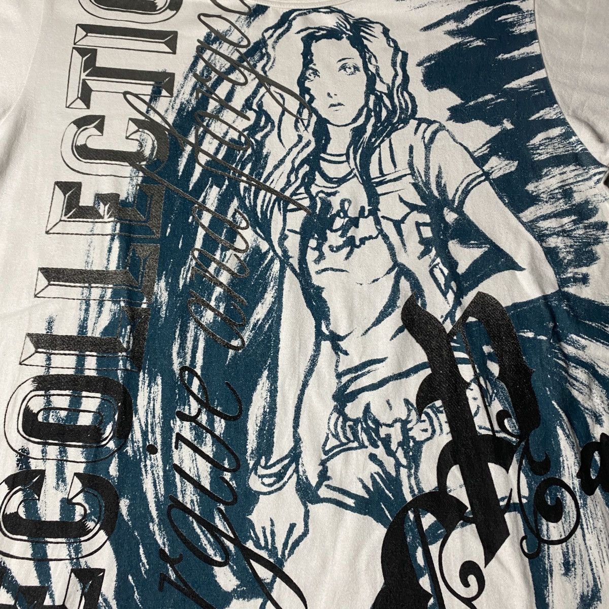Hysteric Glamour 2000's Armee Fraincaise Biker Punk Girl Shirt Size US L / EU 52-54 / 3 - 4 Thumbnail