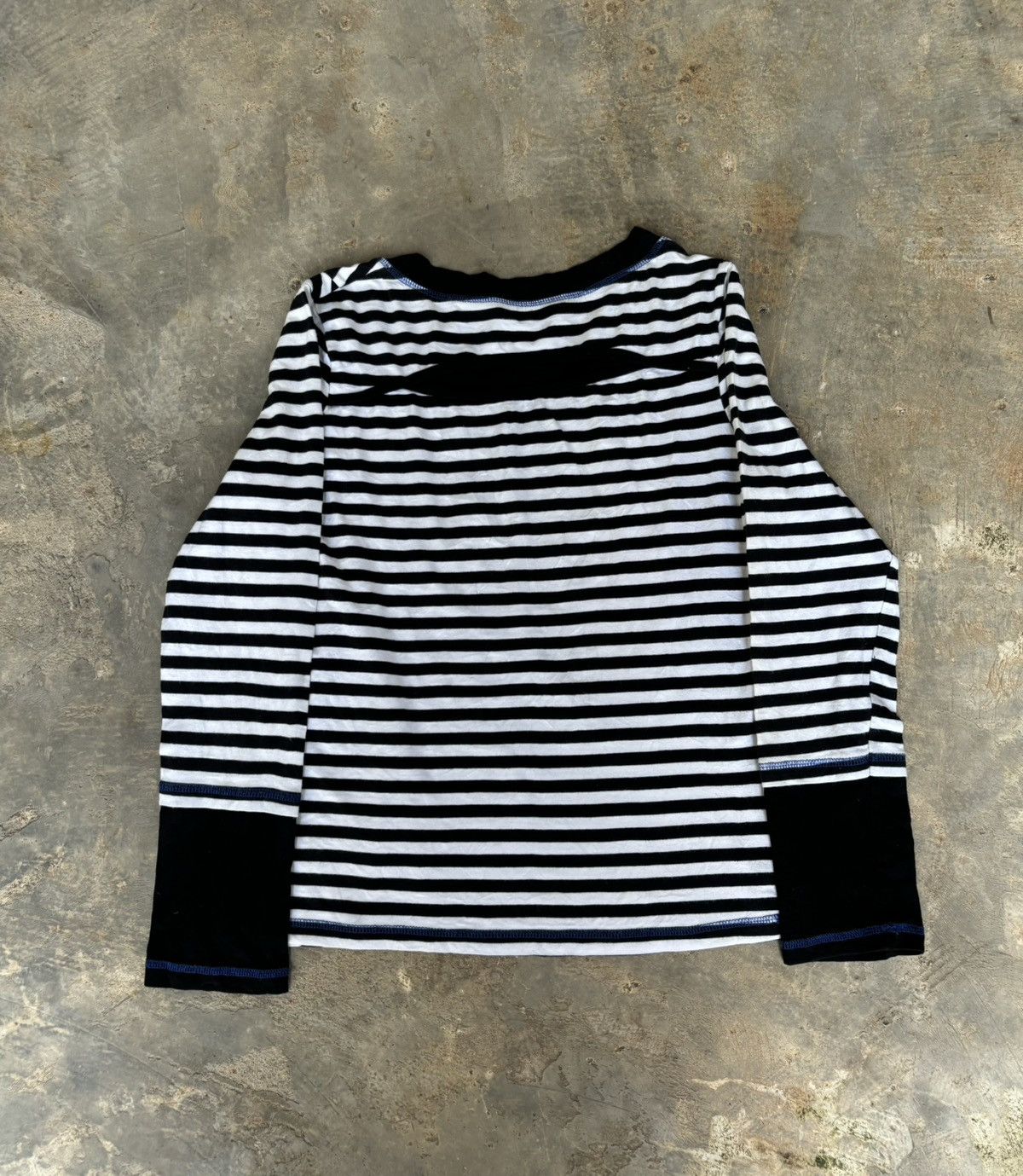 Hysteric Glamour Y2k Yolma Stripe Ifsixwasnine Punk Style Longsleeve Size M / US 6-8 / IT 42-44 - 4 Thumbnail