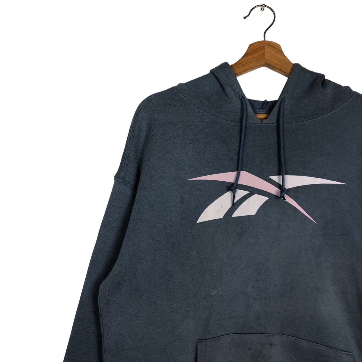 Japanese Brand 🔥90’s Vintage Hoodie Pull Over Anorak Reebok Big Logo Size US M / EU 48-50 / 2 - 7 Thumbnail