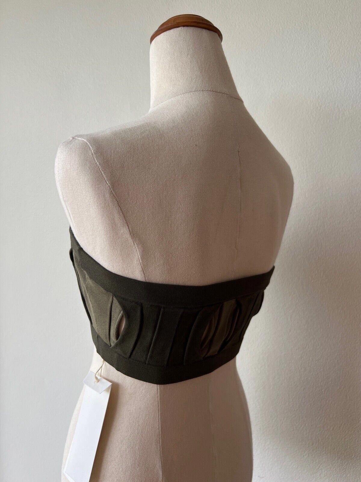 Dion Lee New dion lee double hosiery tube top crop green medium 10 Size M / US 6-8 / IT 42-44 - 3 Thumbnail