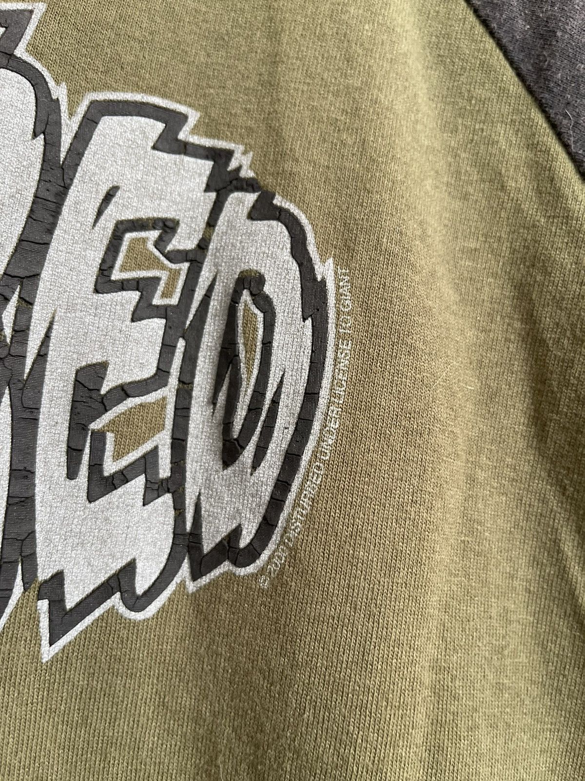 Vintage Vintage 2000 Disturbed Baseball 2 Tones Shirt Size US L / EU 52-54 / 3 - 4 Thumbnail