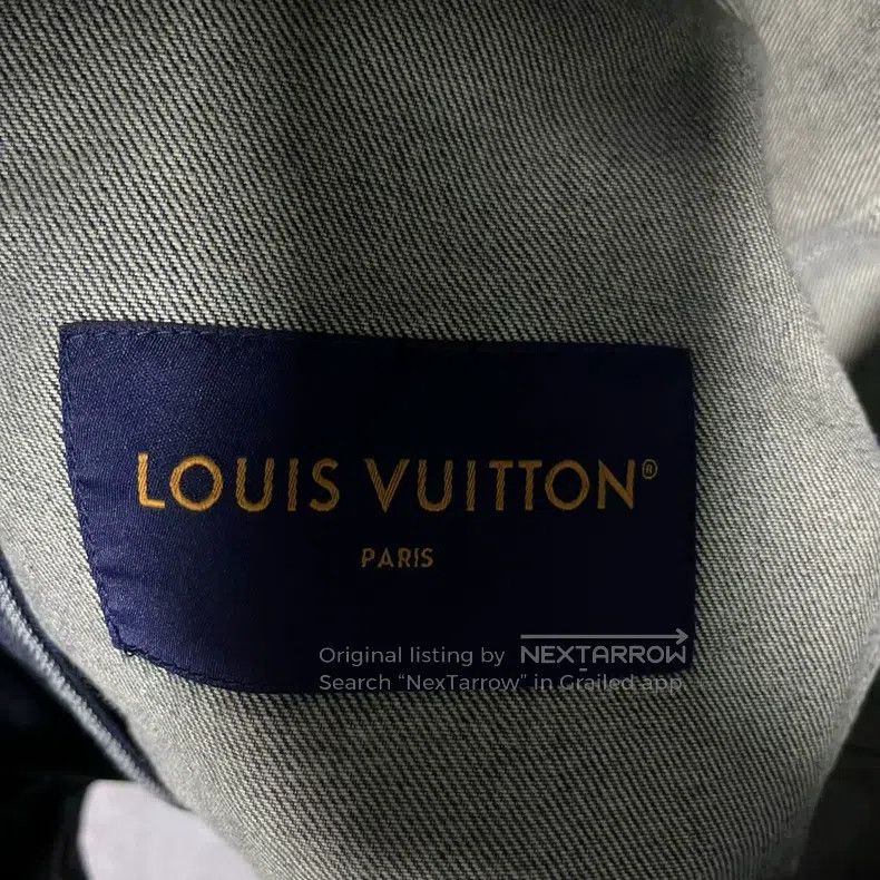 Louis Vuitton Louis Vuitton Dark Blue Logo Letter Embossed Casual Work L Size US L / EU 52-54 / 3 - 2 Thumbnail