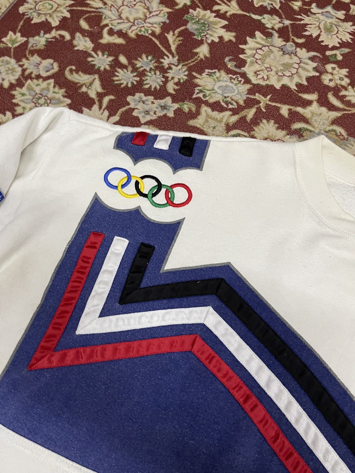 Adidas VINTAGE 1980 ADIDAS LAKE PLACID OLYMPICS SWEATSHIRT OVP Size US XL / EU 56 / 4 - 10 Thumbnail