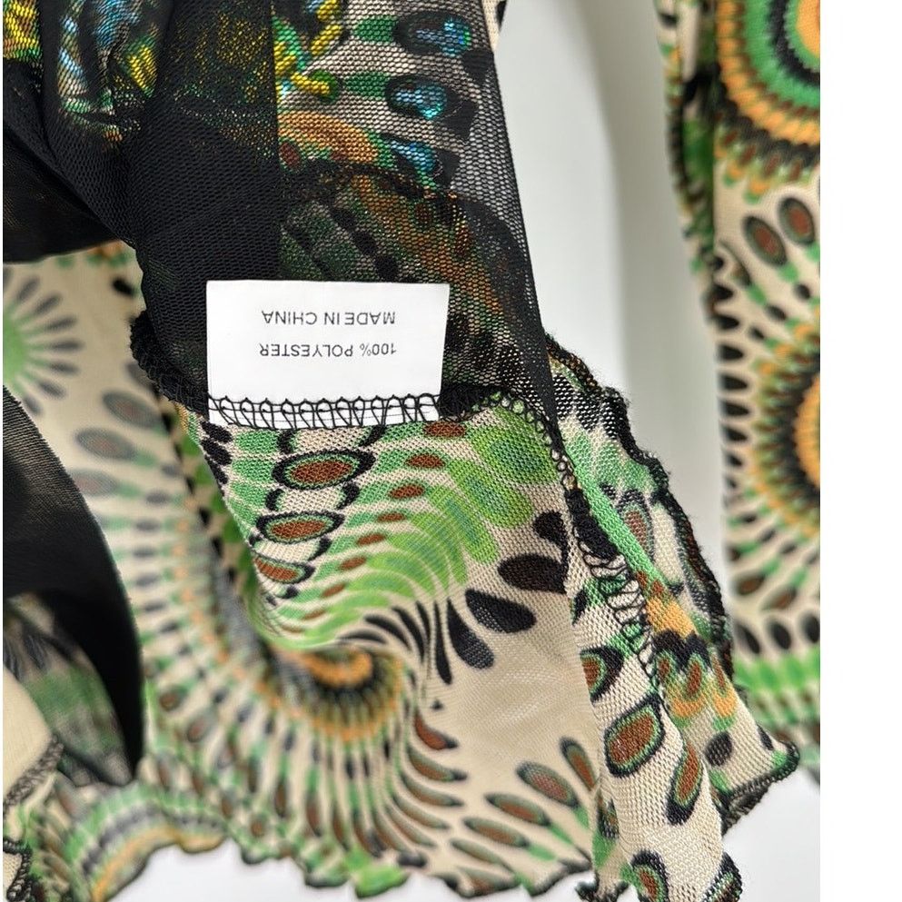 Other AZI mesh top beaded embellished design semi sheer size L Size L / US 10 / IT 46 - 7 Thumbnail