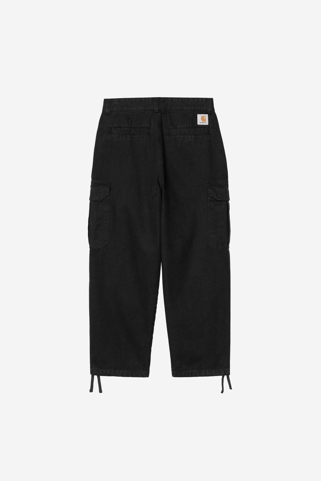 Carhartt Wip Stanton Cargo Pant in Black (Stone Washed) Size US 33 - 5 Thumbnail