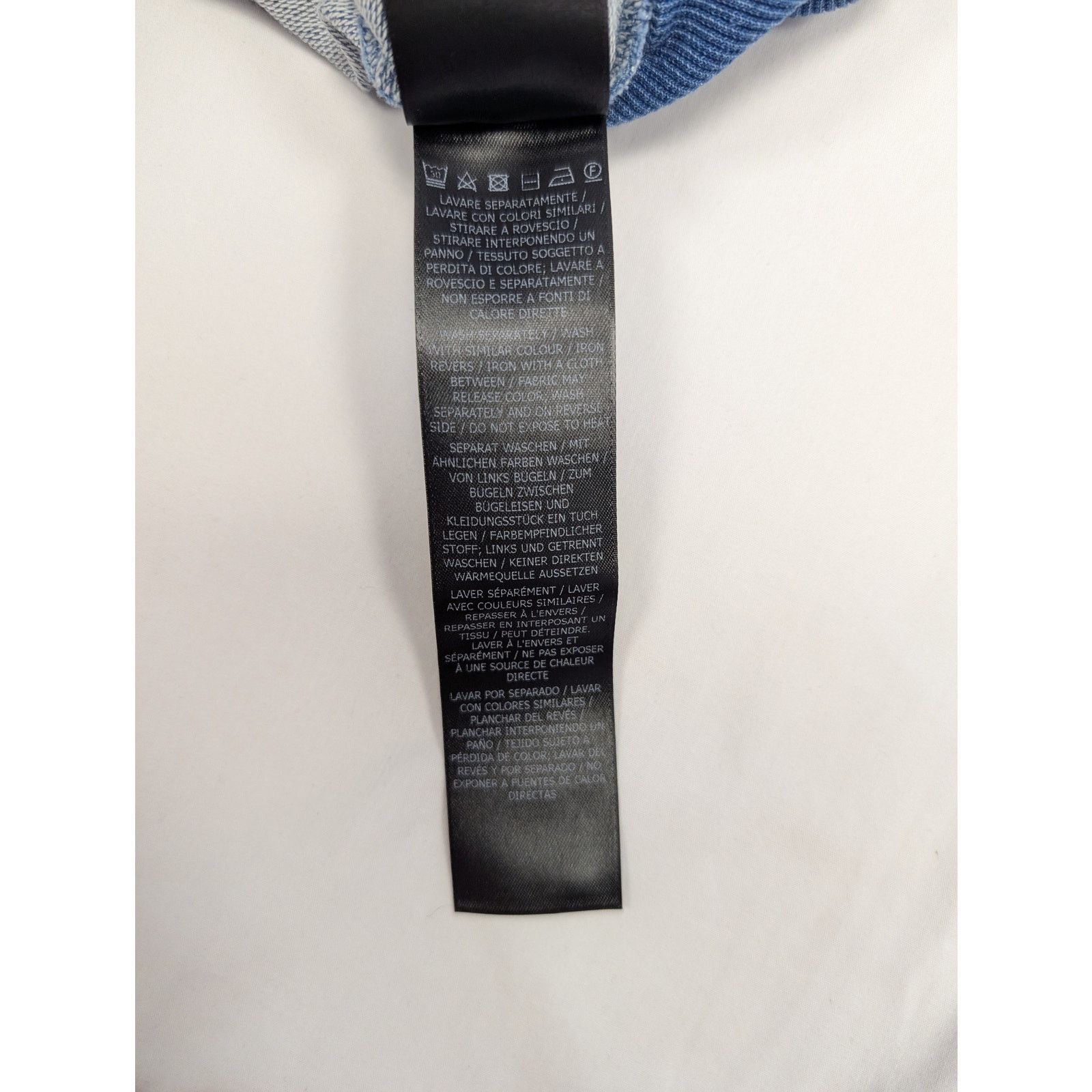 Tom Ford o1rshd1 Sweatshirt in Denim Blue Size US S / EU 44-46 / 1 - 13 Thumbnail