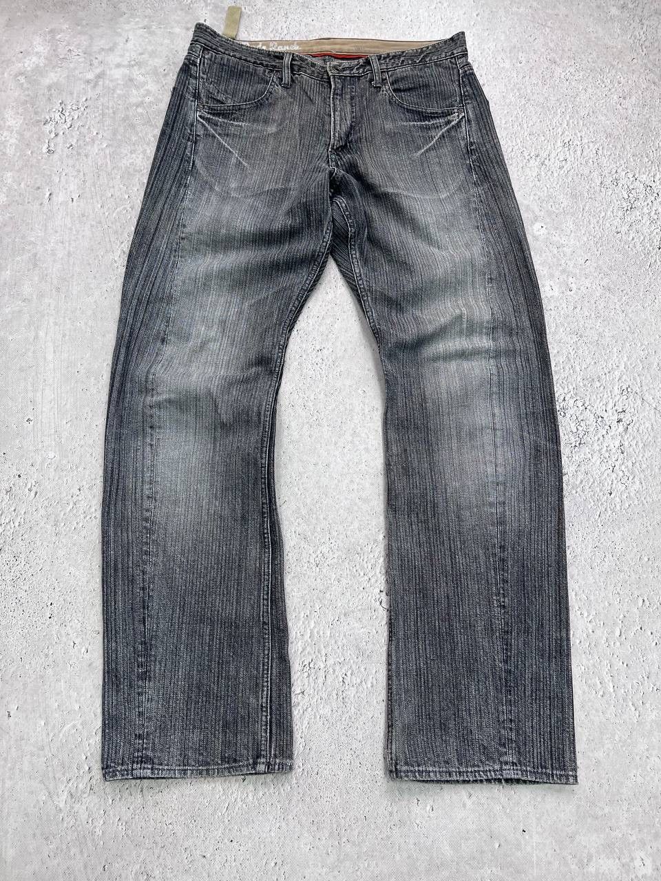 JNCO × Japanese Brand Vintage Japan Jeans Distressed Faded Denim Pants RARE Size US 36 / EU 52 - 1 Thumbnail