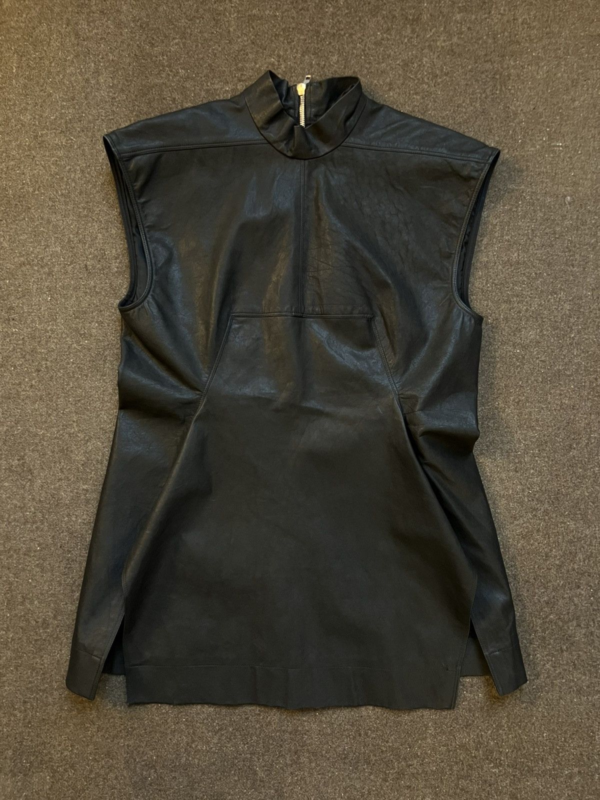 Rick Owens Rick Owens SS14 Leather Tunic Size US S / EU 44-46 / 1 - 2 Thumbnail