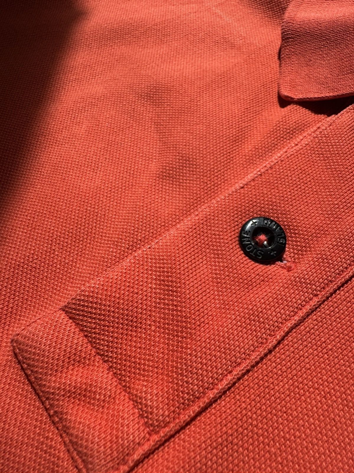 Stone Island × Vintage Vintage Stone Island Polo Shirt Patch Program Logo Size US L / EU 52-54 / 3 - 6 Thumbnail