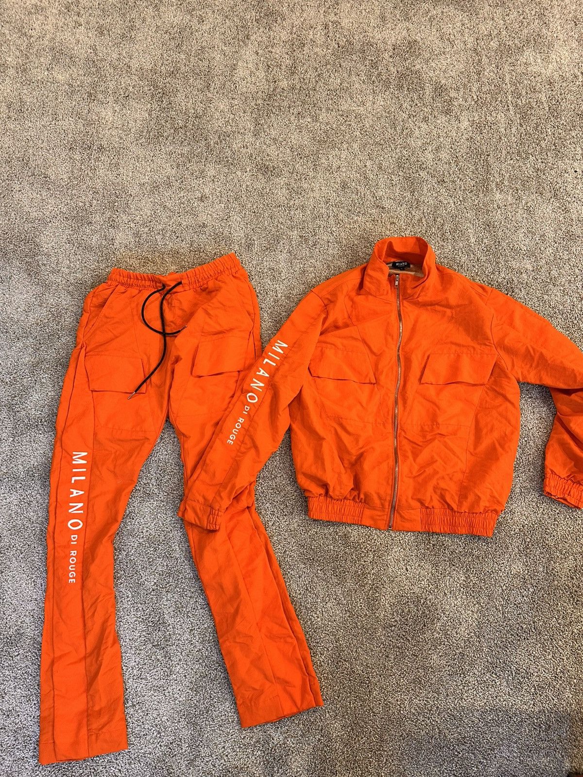 Other Milano di Rouge Orange Jacket Pants Size US S / EU 44-46 / 1 - 1 Thumbnail