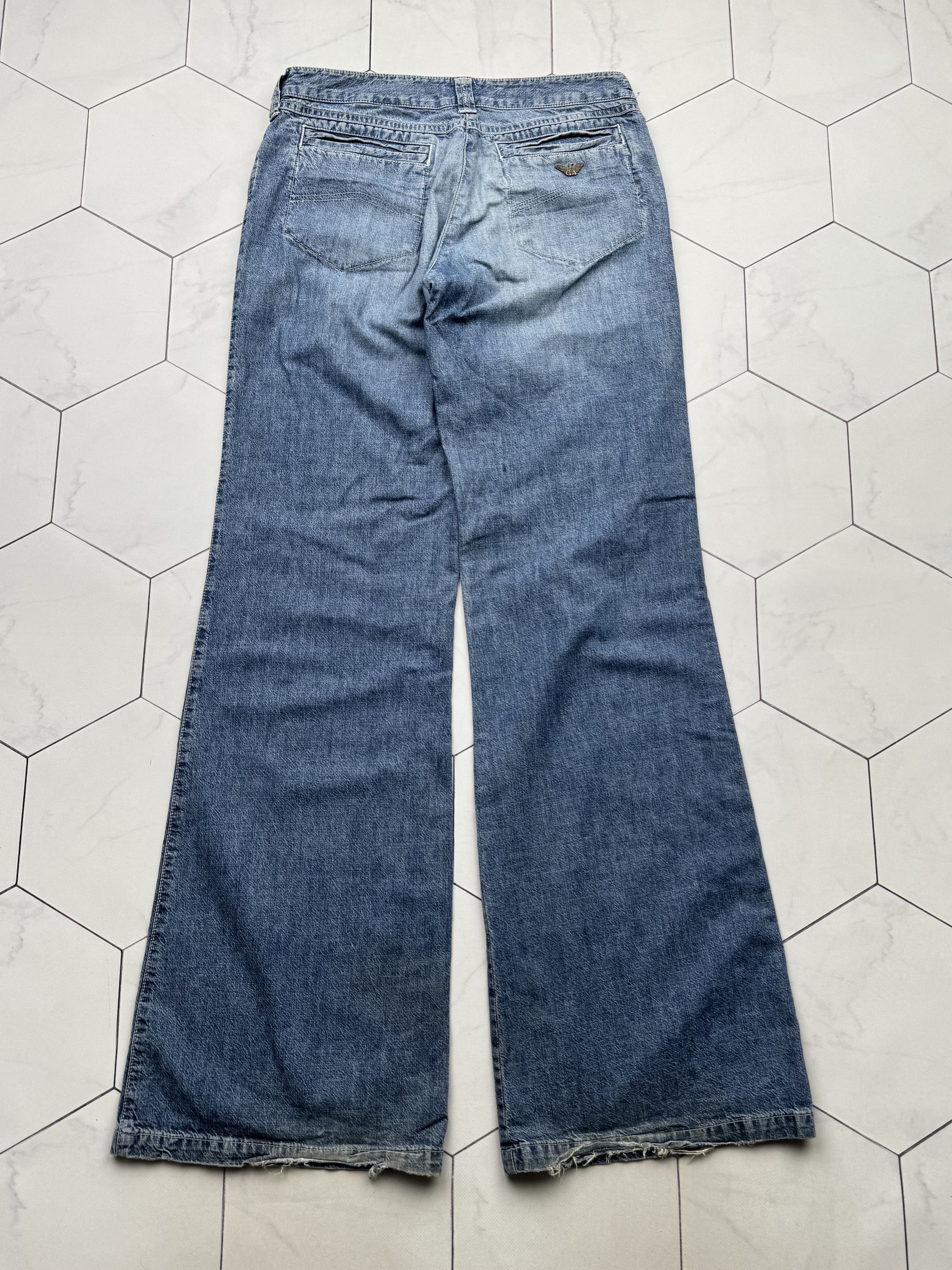 Armani Armani Jeans Vintage Flare Jeans (B253) Size 30" / US 8 / IT 44 - 9 Thumbnail
