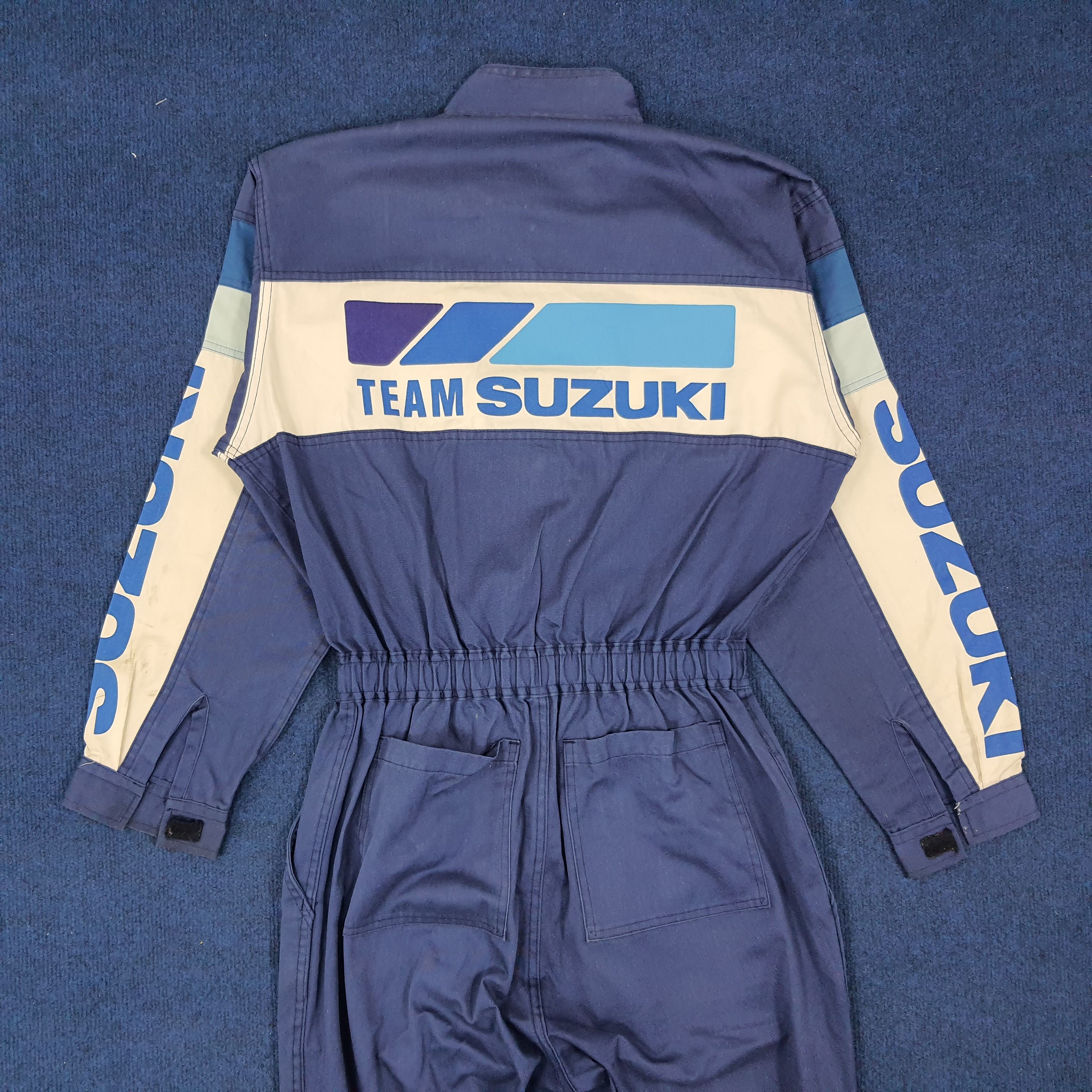 Japanese Brand × Vintage Vintage Team Suzuki Japan Automotive Brand Coverall Size US M / EU 48-50 / 2 - 1 Thumbnail