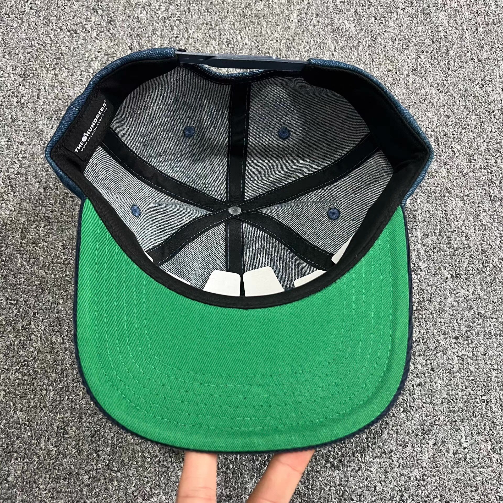 The Hundreds The Hundreds Bomb Embroidered Baseball Visor Q7 Size ONE SIZE - 3 Thumbnail