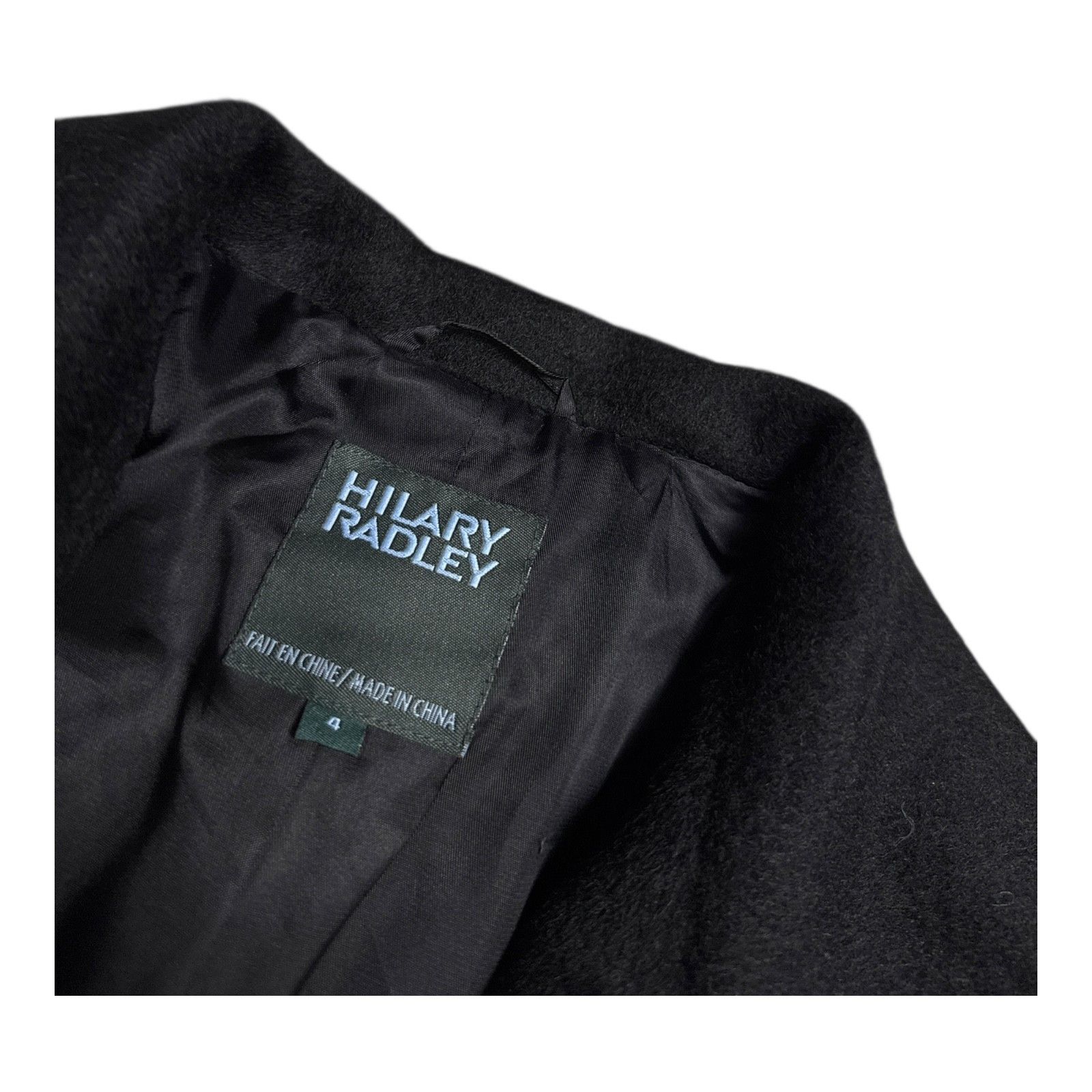Other HILARY RADLEY Mohair Wool Casual Winter Pea Coat Jacket 4 Size S / US 4 / IT 40 - 4 Thumbnail