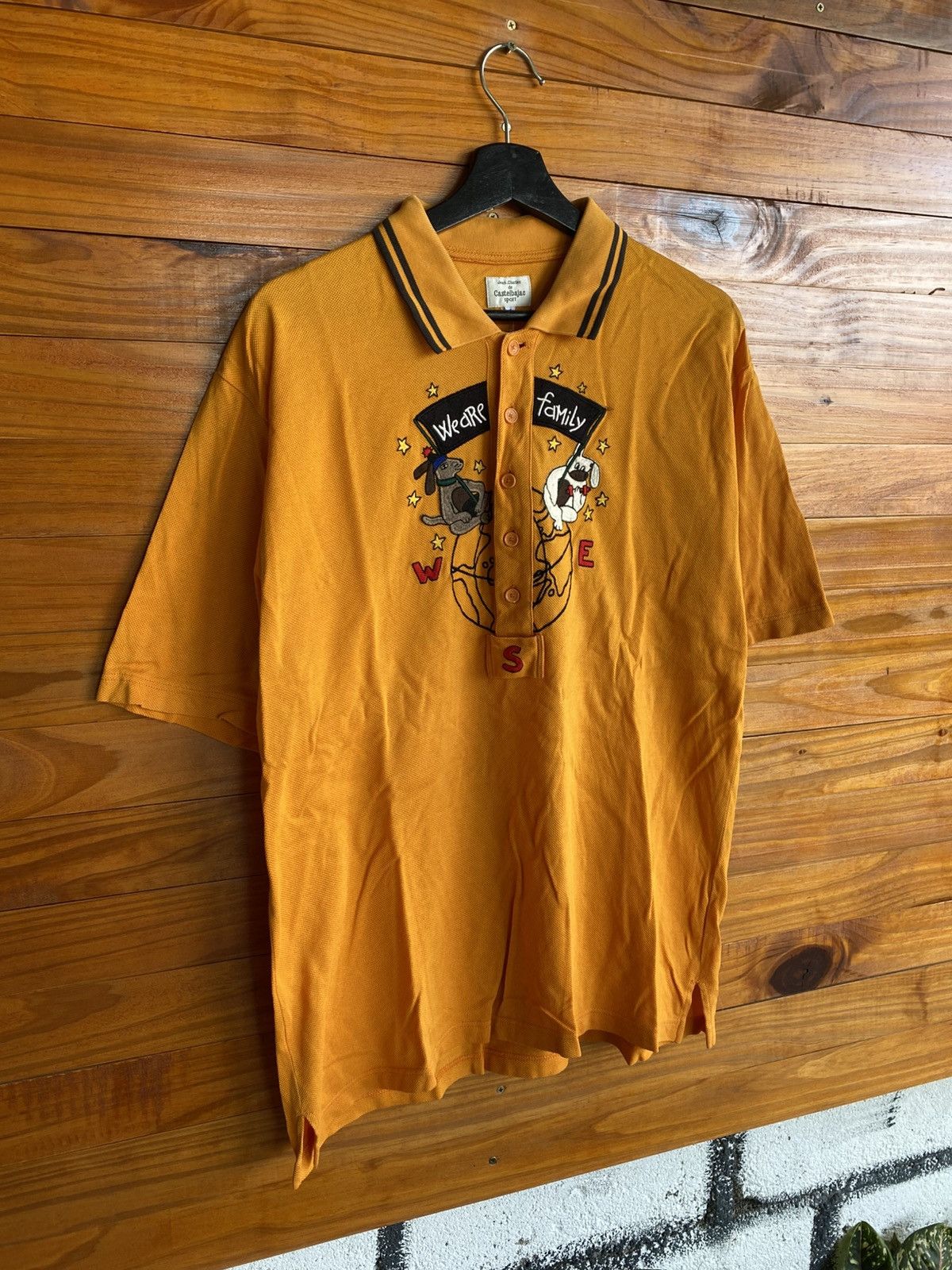 Jean Charles De Castelbajac Jean-Charles de Castelbajac Sport Embroidered Polo Shirt Size US L / EU 52-54 / 3 - 5 Thumbnail