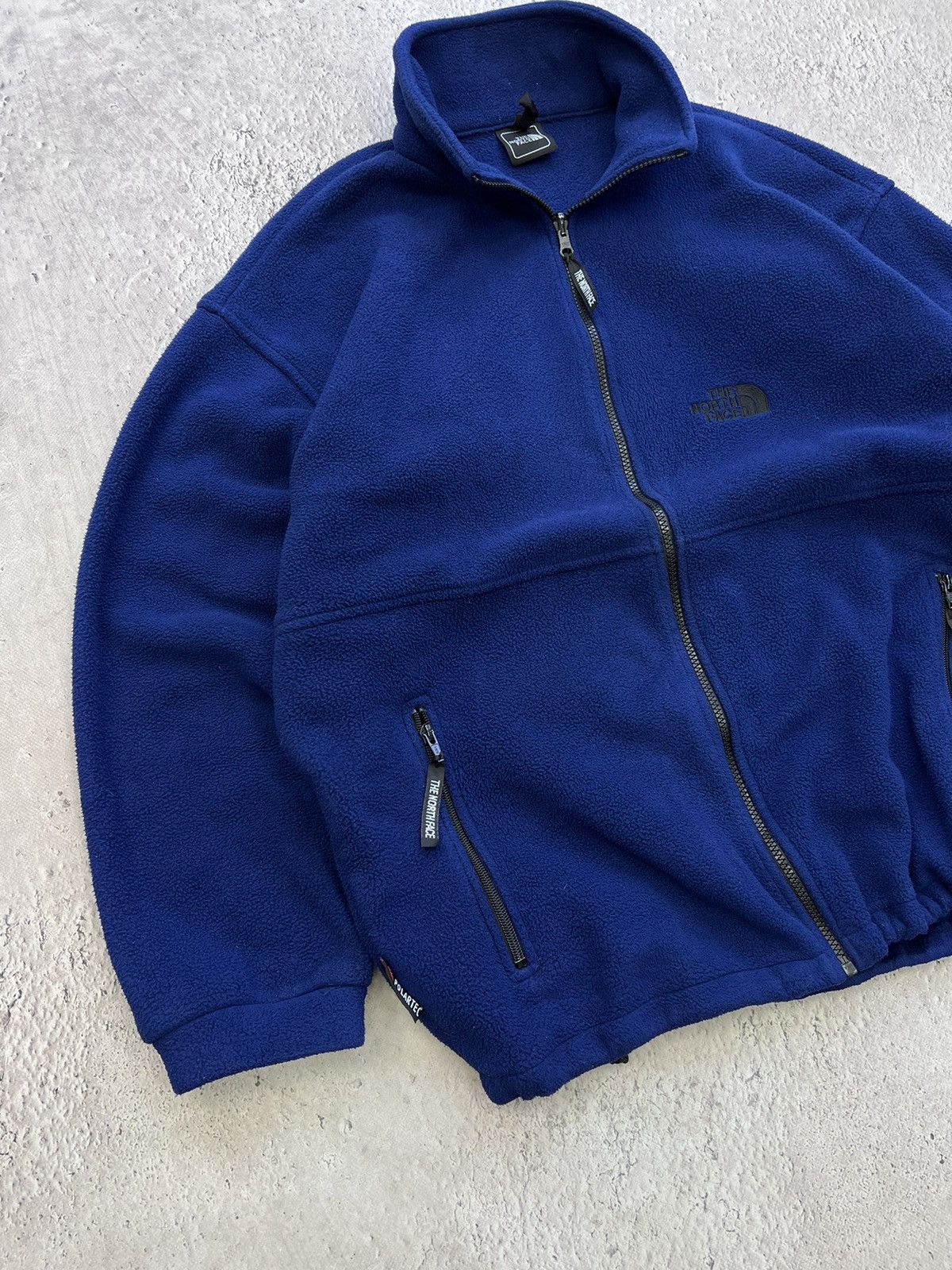 The North Face The North Face Vintage 90s Fleece Pullover Jacket Blue XL Size US XL / EU 56 / 4 - 2 Thumbnail