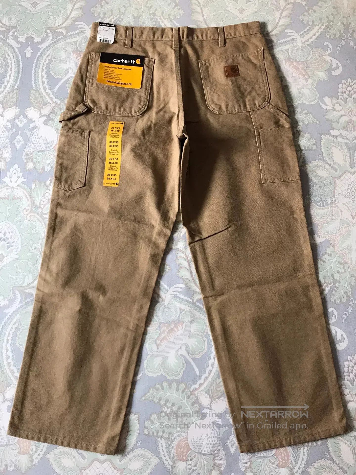 Carhartt Carhartt B11 W36L30 Canvas Work Pants. Size US 36 / EU 52 - 3 Thumbnail