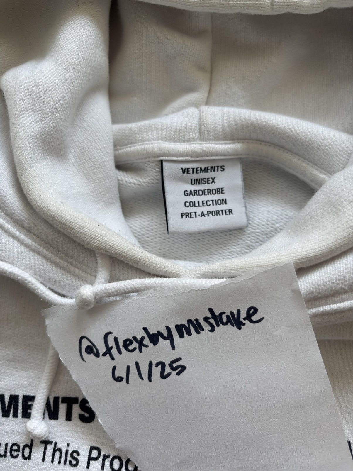 Vetements Vetements Restricted Hoodie Size US XS / EU 42 / 0 - 4 Thumbnail
