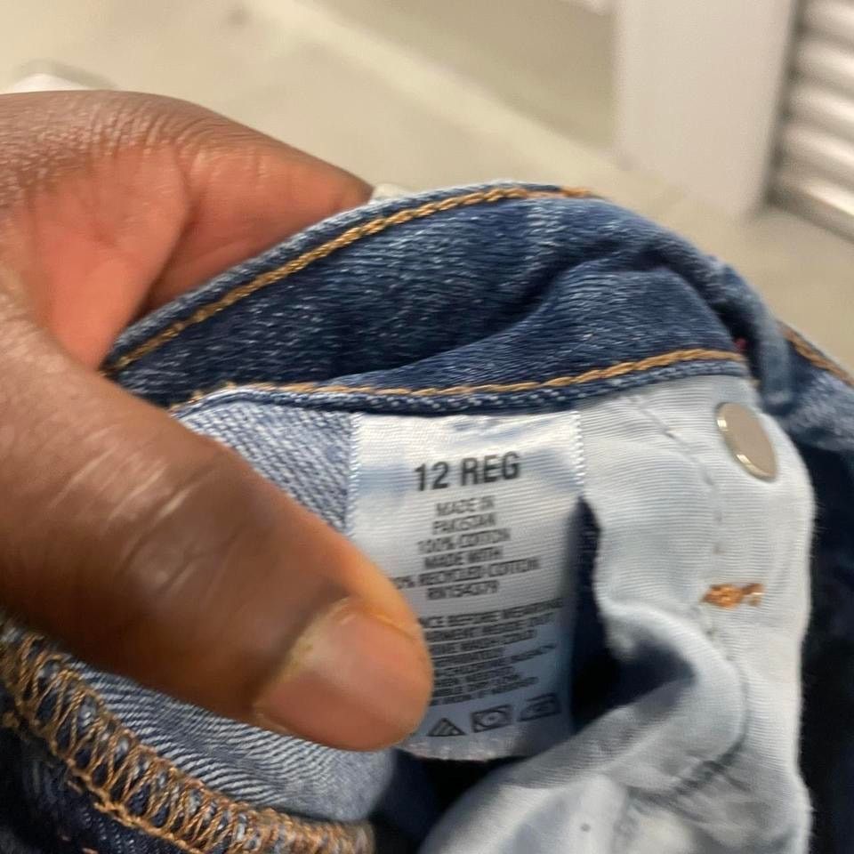 Aeropostale × Vintage Baggy Y2K Aeropostale Jeans 34x30 Size US 34 / EU 50 - 5 Thumbnail