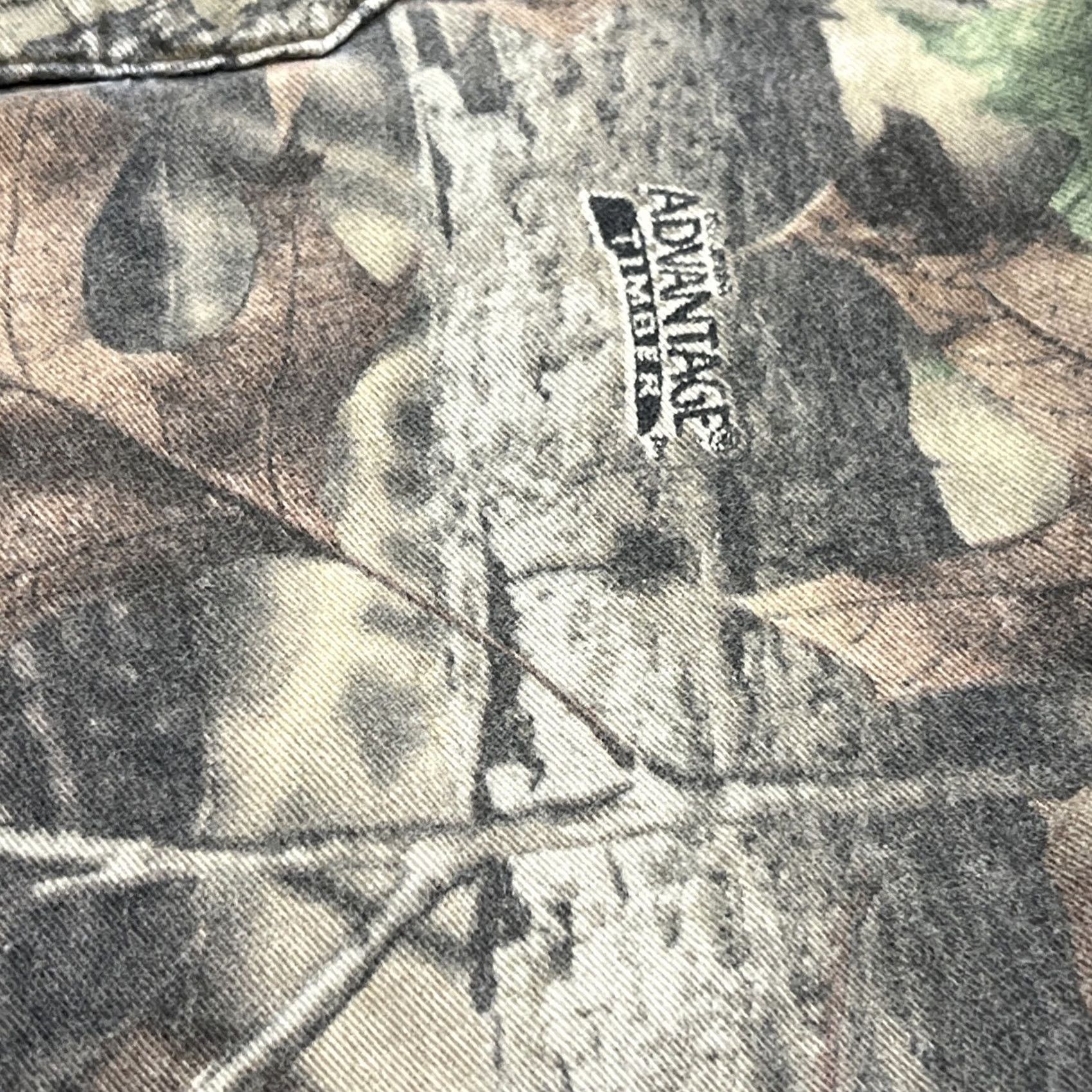 Realtree Duxbak Shirt RealTree Advantage Timber Hunting Button Down Regular Mens Large Size US L / EU 52-54 / 3 - 4 Thumbnail