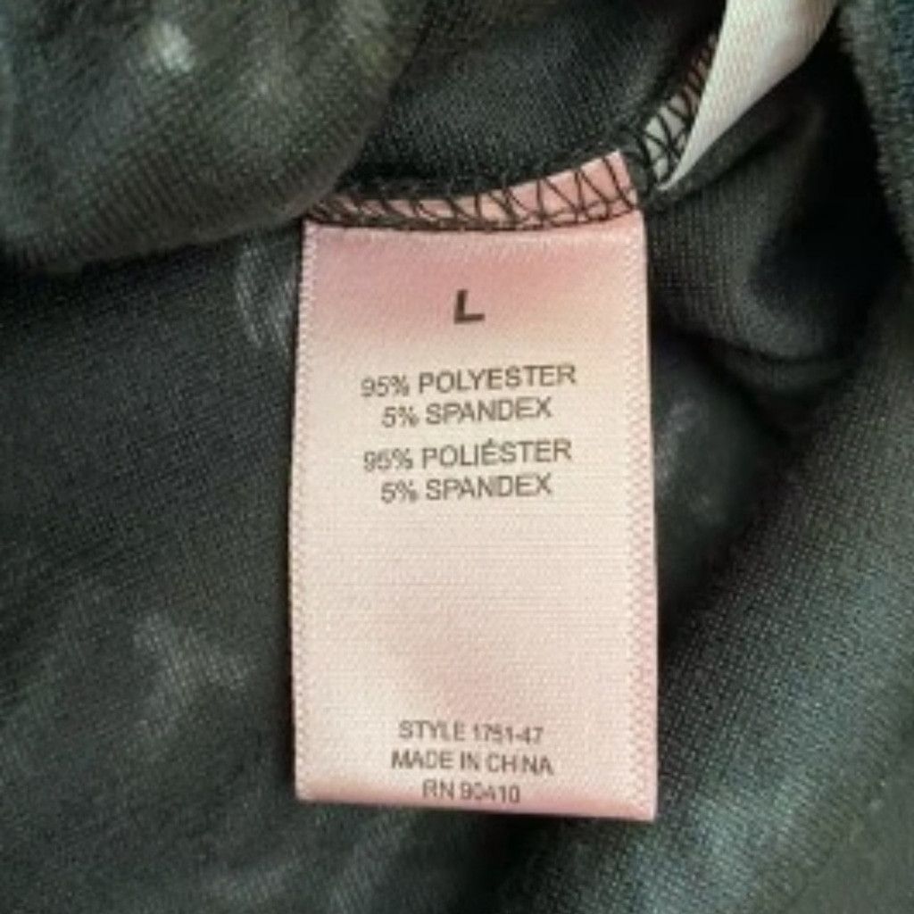 Juicy Couture Juicy Couture BLACK Velour SZ L Juicy Short Embossed Logo Size 30" / US 8 / IT 44 - 4 Thumbnail