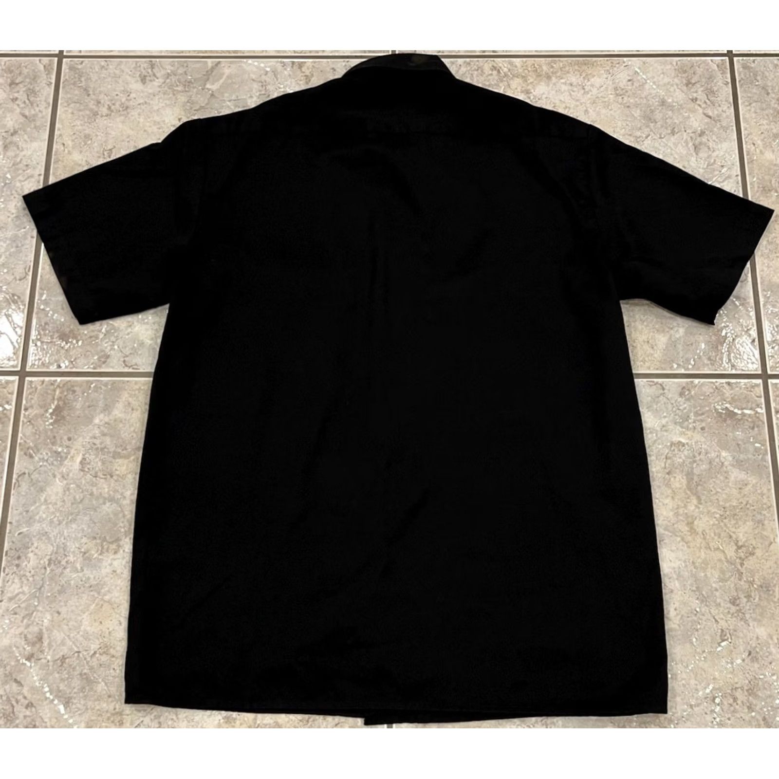 Dickies Dickies Black Short Sleeve uniform mechanic Twill Work Shirt Adult Large Mens Size US L / EU 52-54 / 3 - 6 Thumbnail