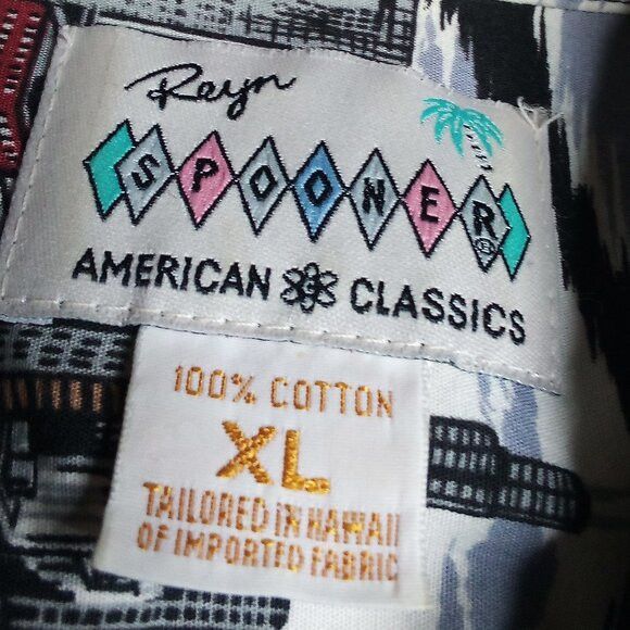 Reyn Spooner Vintage Reyn Spooner Classics Chicago Windy Hawaiian Shirt Size US XL / EU 56 / 4 - 3 Thumbnail