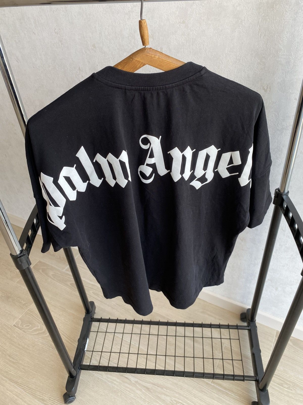 Palm Angels Palm Angels Women’s Black Logo Tee Size XS / US 0-2 / IT 36-38 - 2 Thumbnail