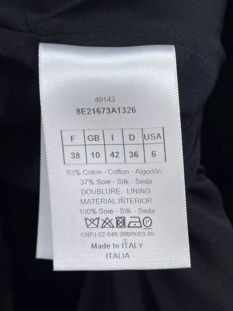 Dior Dior Black sleeveless dress 2504-Nextarrow Size XS / US 0-2 / IT 36-38 - 6 Thumbnail