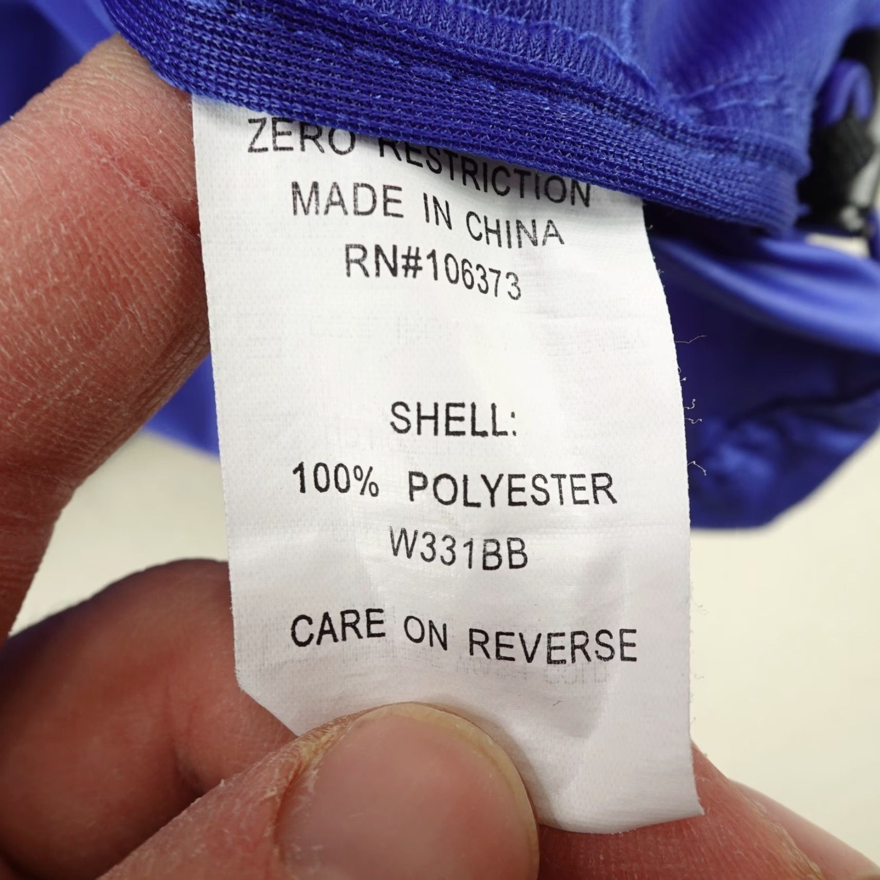 Brooks Brothers Brooks Brothers Zero Restriction Jacket Mens L Blue Windbreaker Golf Coat Size US L / EU 52-54 / 3 - 5 Thumbnail