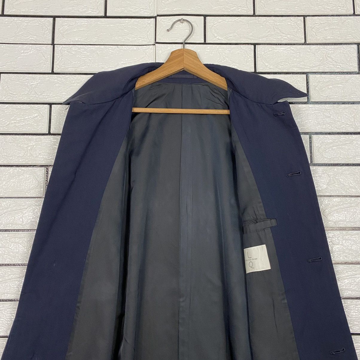 Yohji Yamamoto 🔥VINTAGE LONG JACKET FLY BUTTON LQ Y’S FOR MEN Size US M / EU 48-50 / 2 - 16 Thumbnail