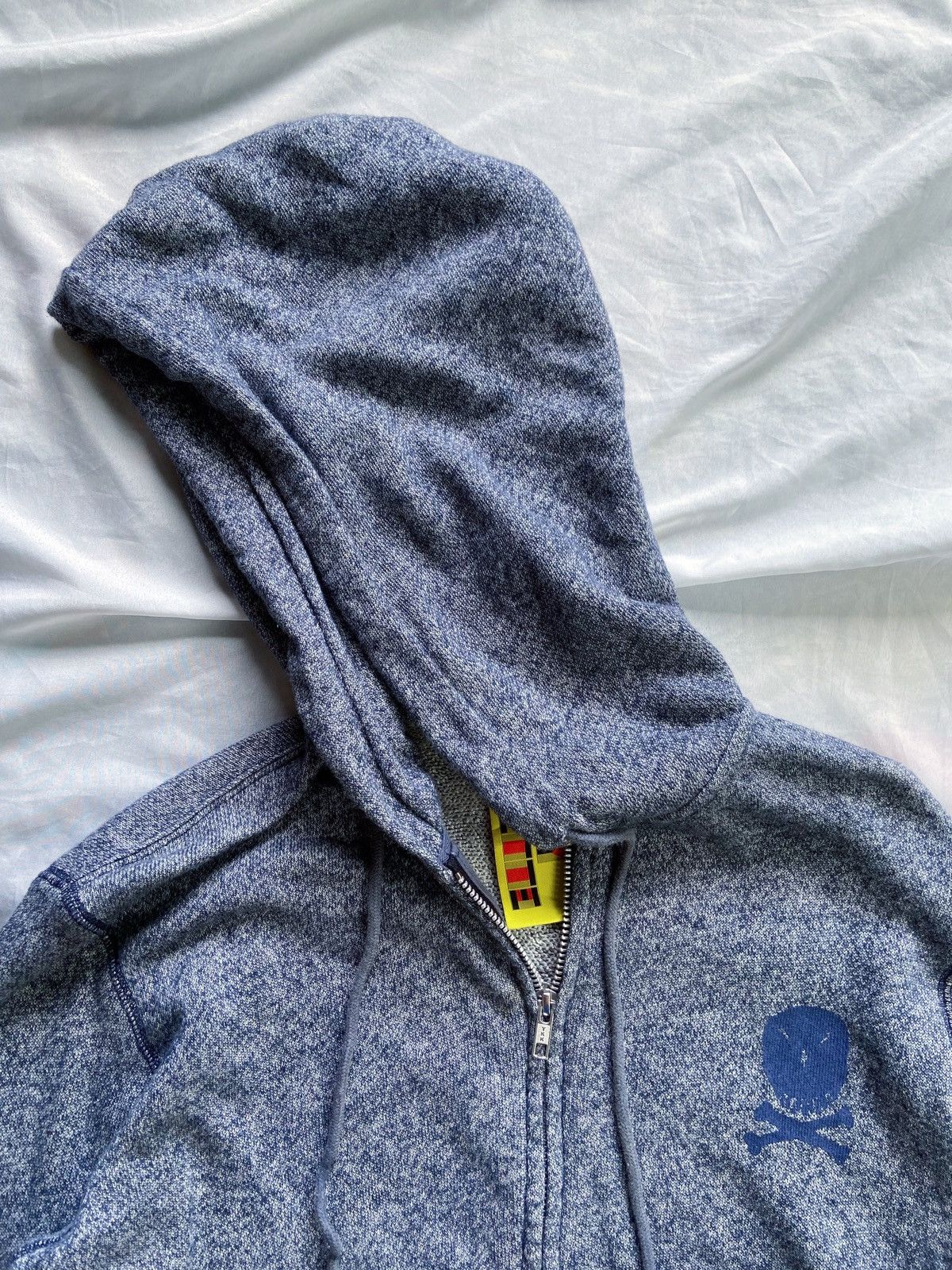Japanese Brand LUCKY CHOUTTE SKULL ZIP HOODIE Size US L / EU 52-54 / 3 - 7 Thumbnail