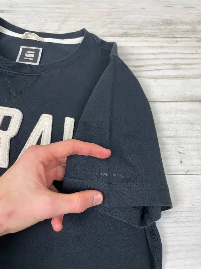 G-Star G Star Raw Big Logo T Shirt Size US M / EU 48-50 / 2 - 9 Thumbnail