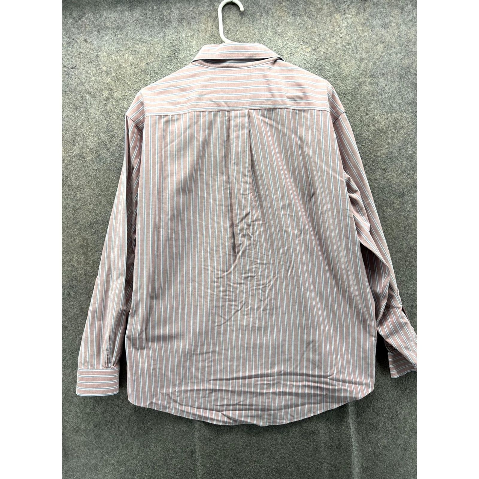 Brooks Brothers Brooks Brothers Shirt Mens Large Red Stripe Oxford Button Front Business Size US L / EU 52-54 / 3 - 7 Thumbnail