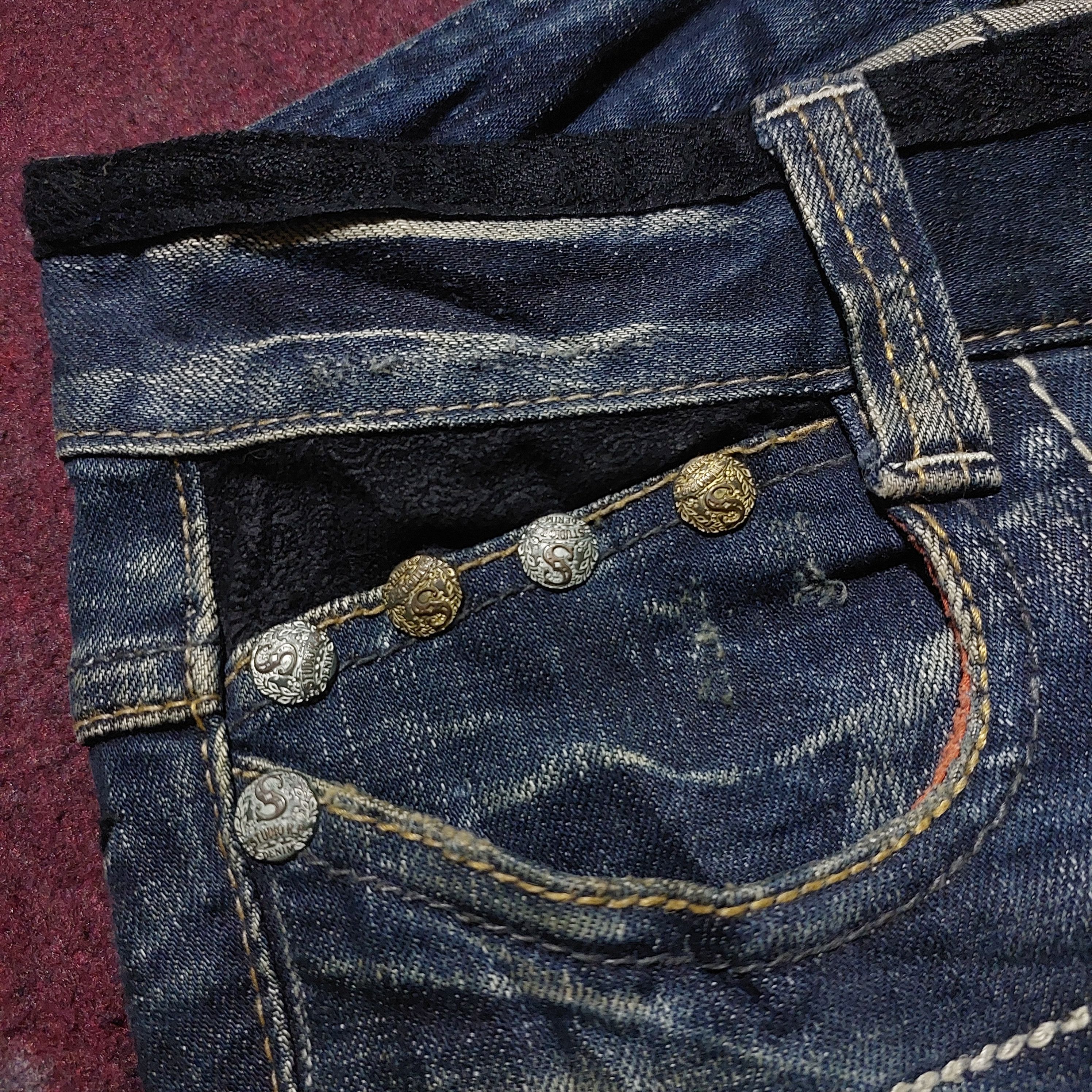 Hysteric Glamour Studio R.P Butterfly Embroidered Studded bootcut Denim Size US 32 / EU 48 - 10 Thumbnail