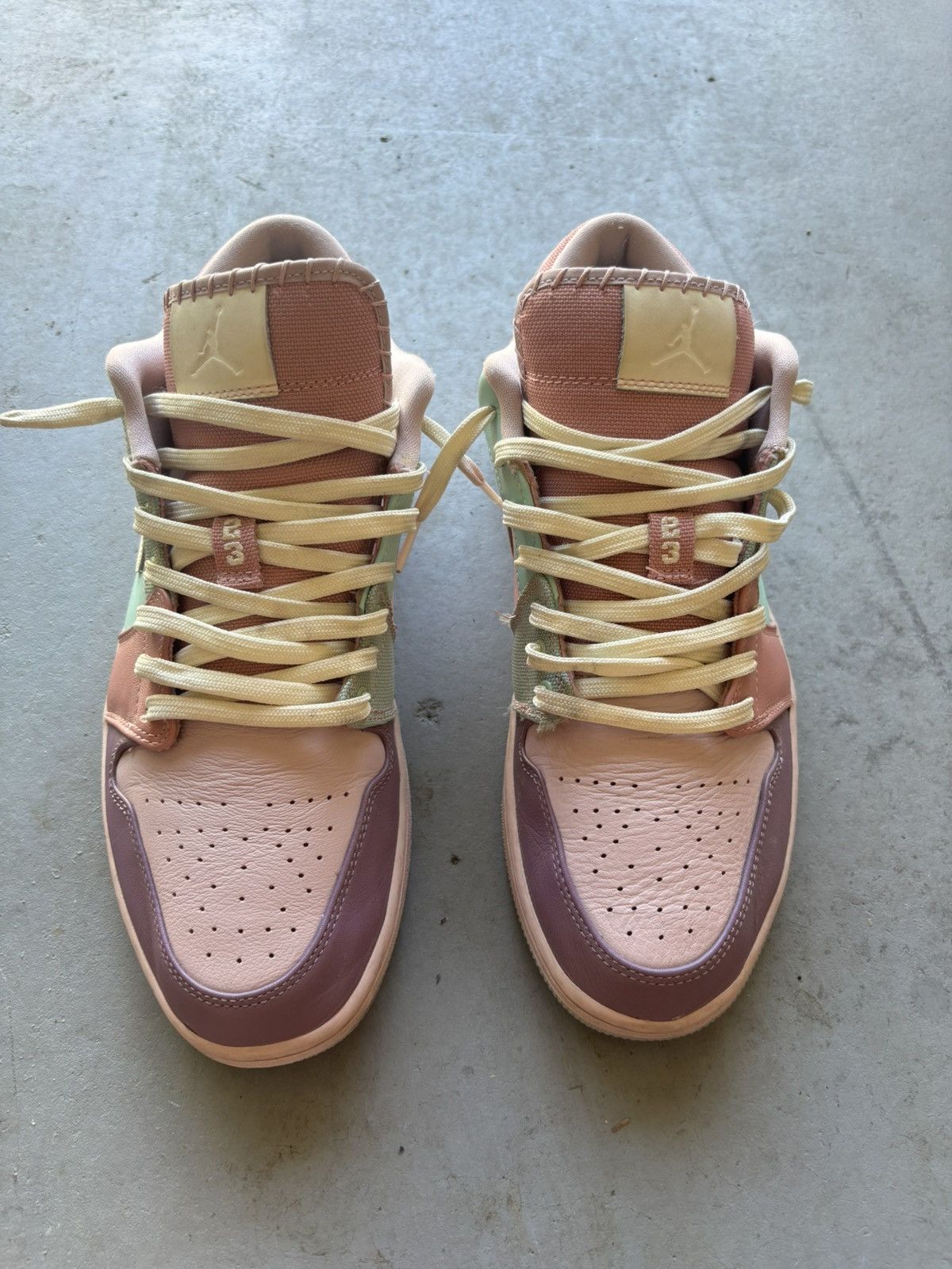 Jordan Brand × Nike Jordan 1 Low SE Easter Pastel Size US 12 / EU 45 - 3 Thumbnail