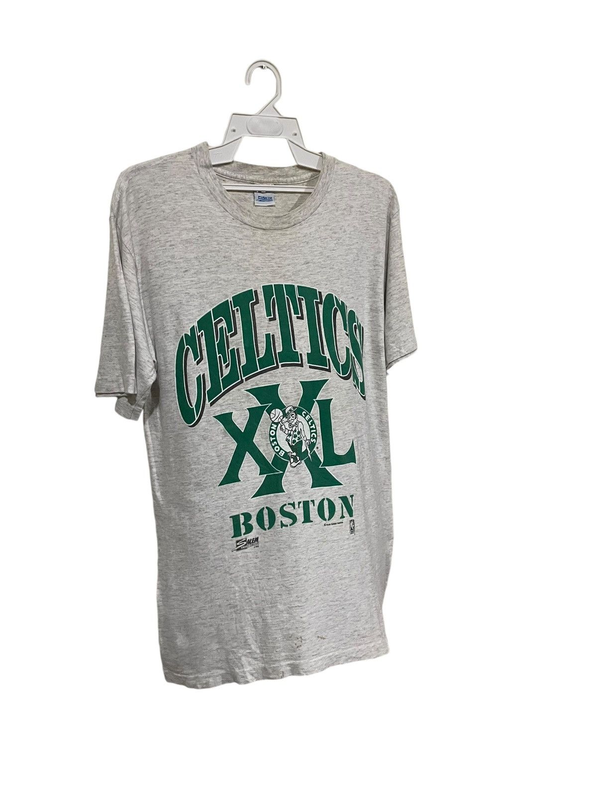 NBA × Vintage Boston Celtics 1990 Vintage Distressed Tee Size US M / EU 48-50 / 2 - 2 Thumbnail