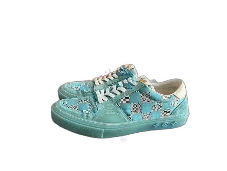 Louis Vuitton louis vuitton ollie men's blue sneakers-2508 Size US 9 / EU 42 - 1 Thumbnail