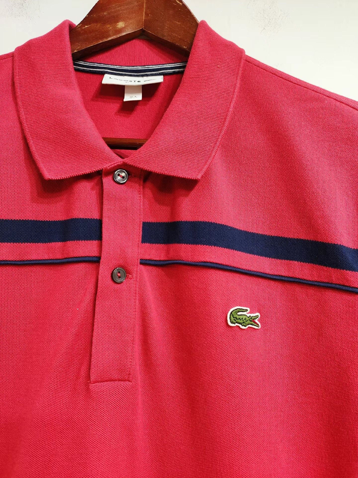 Lacoste LACOSTE Men's Short Sleeve Polo Shirt K29 Size US XL / EU 56 / 4 - 3 Thumbnail