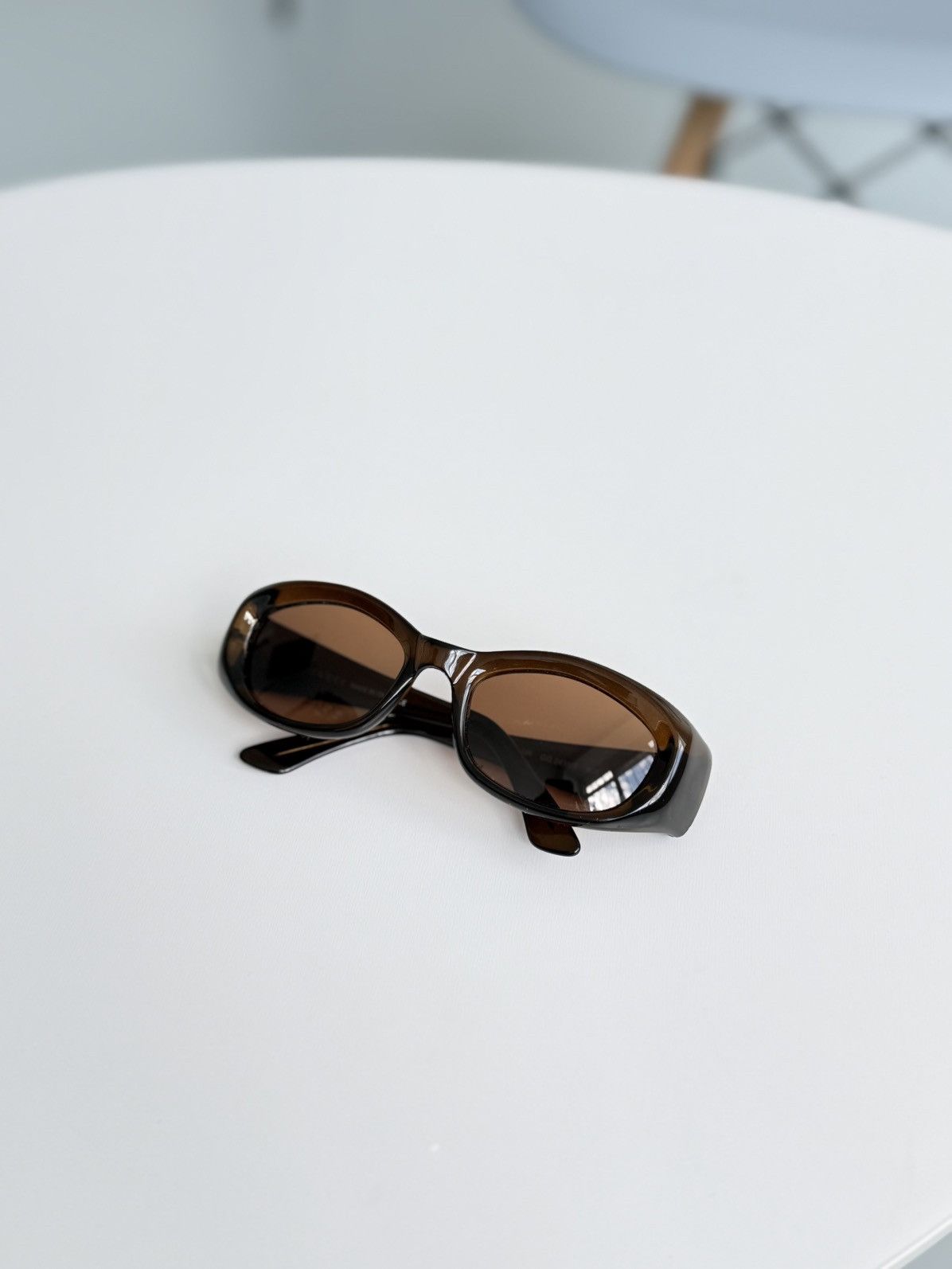 Gucci GUCCI By Tom Ford Sunglasses 2432 Wrap Shield Bella Hadid Size ONE SIZE - 4 Thumbnail