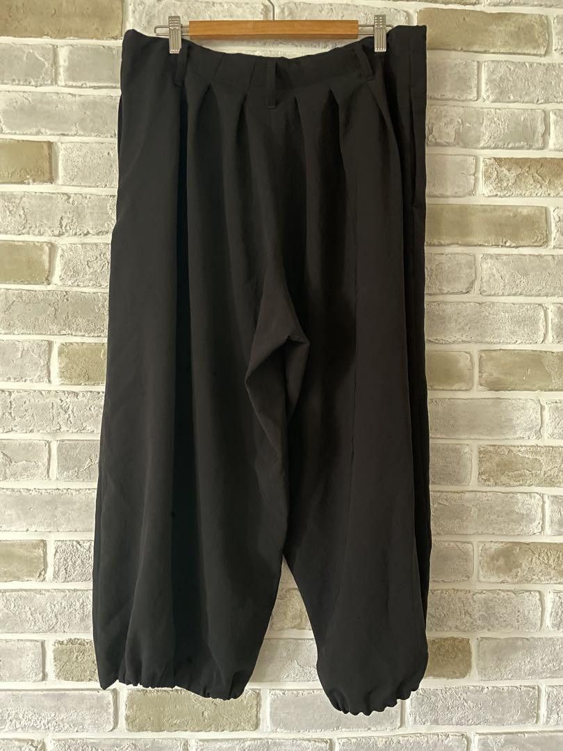 Yohji Yamamoto Pour Homme Sarouel Baloon Pants HW-P78-900 Size US 35 - 3 Thumbnail