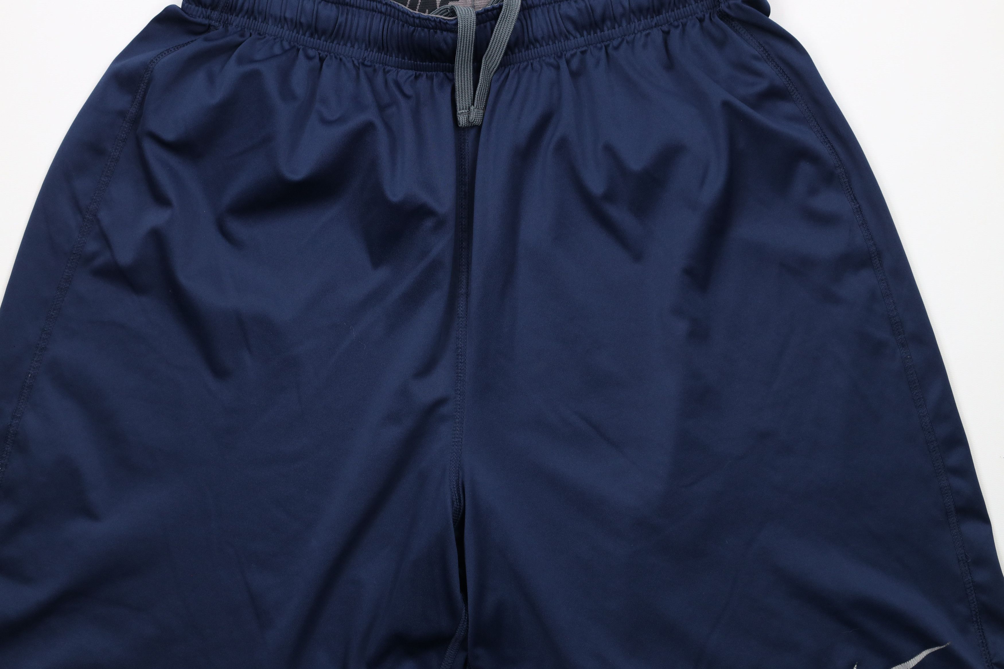 Nike × Vintage Vintage Nike Scott Mini Swoosh Gym Basketball Shorts Blue Size US 34 / EU 50 - 3 Thumbnail
