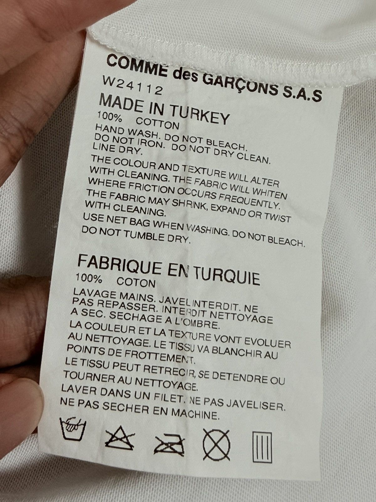 Comme des Garcons Commes des Garçon Masaho Anotani tee Shirt Size US M / EU 48-50 / 2 - 6 Thumbnail
