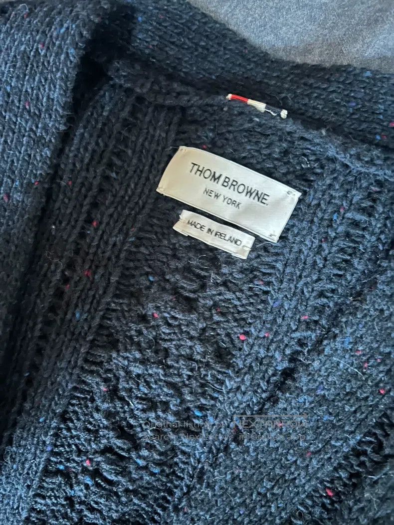 Thom Browne Thom Browne Mohair wool textured sweater Size US M / EU 48-50 / 2 - 3 Thumbnail