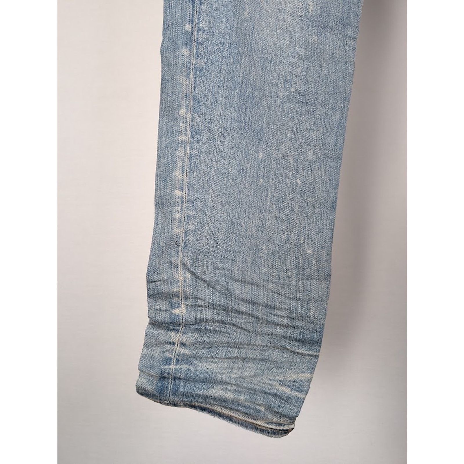 Amiri o1rshd1 Q:3 / Wes Lang Reaper Logo Jeans in Clay Indigo Size US 31 - 5 Thumbnail