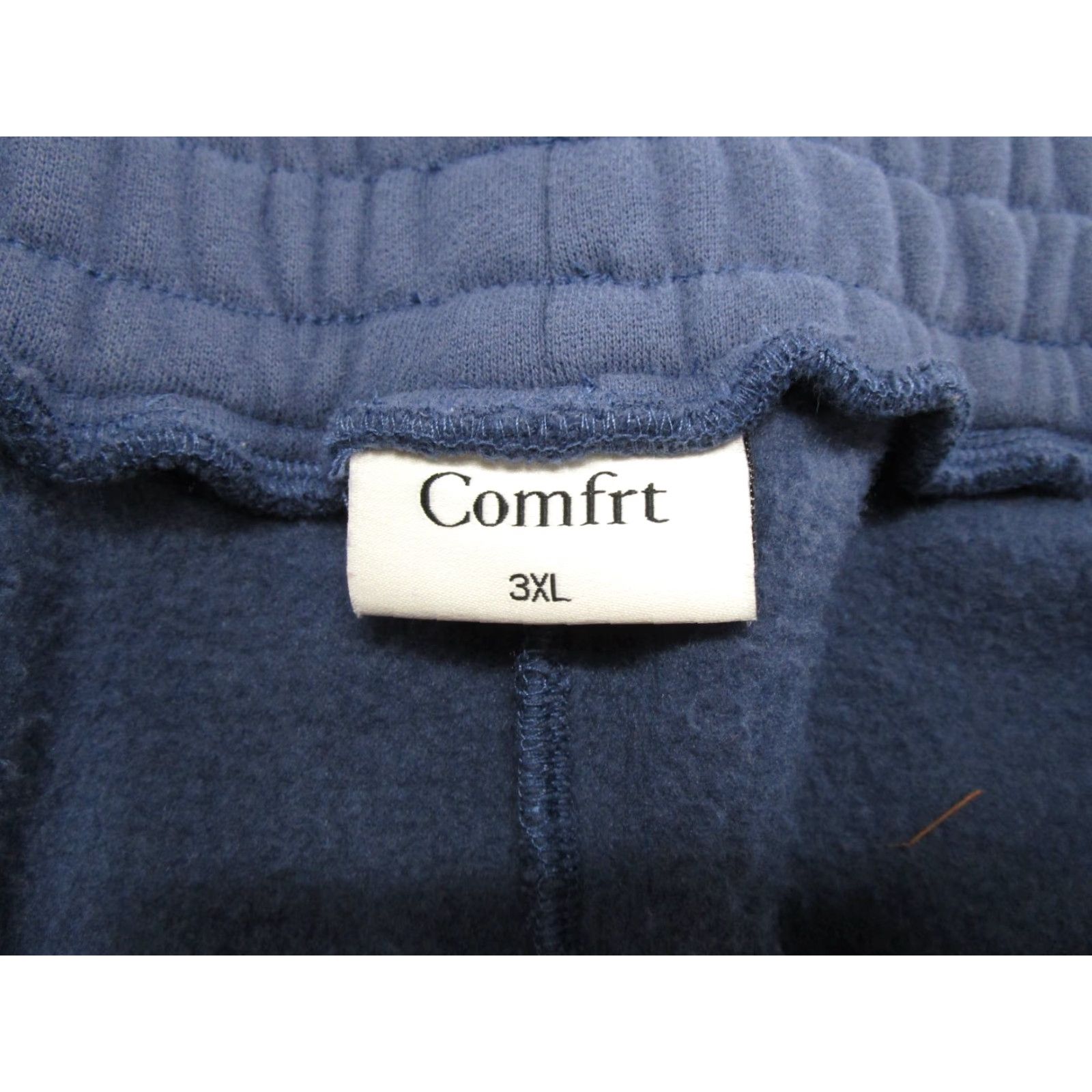Vintage Comfrt Sweatpants Unisex Adults 3XL Blue Elastic Waist Pockets Tapered Leg Size 40" / US 18 - 5 Thumbnail