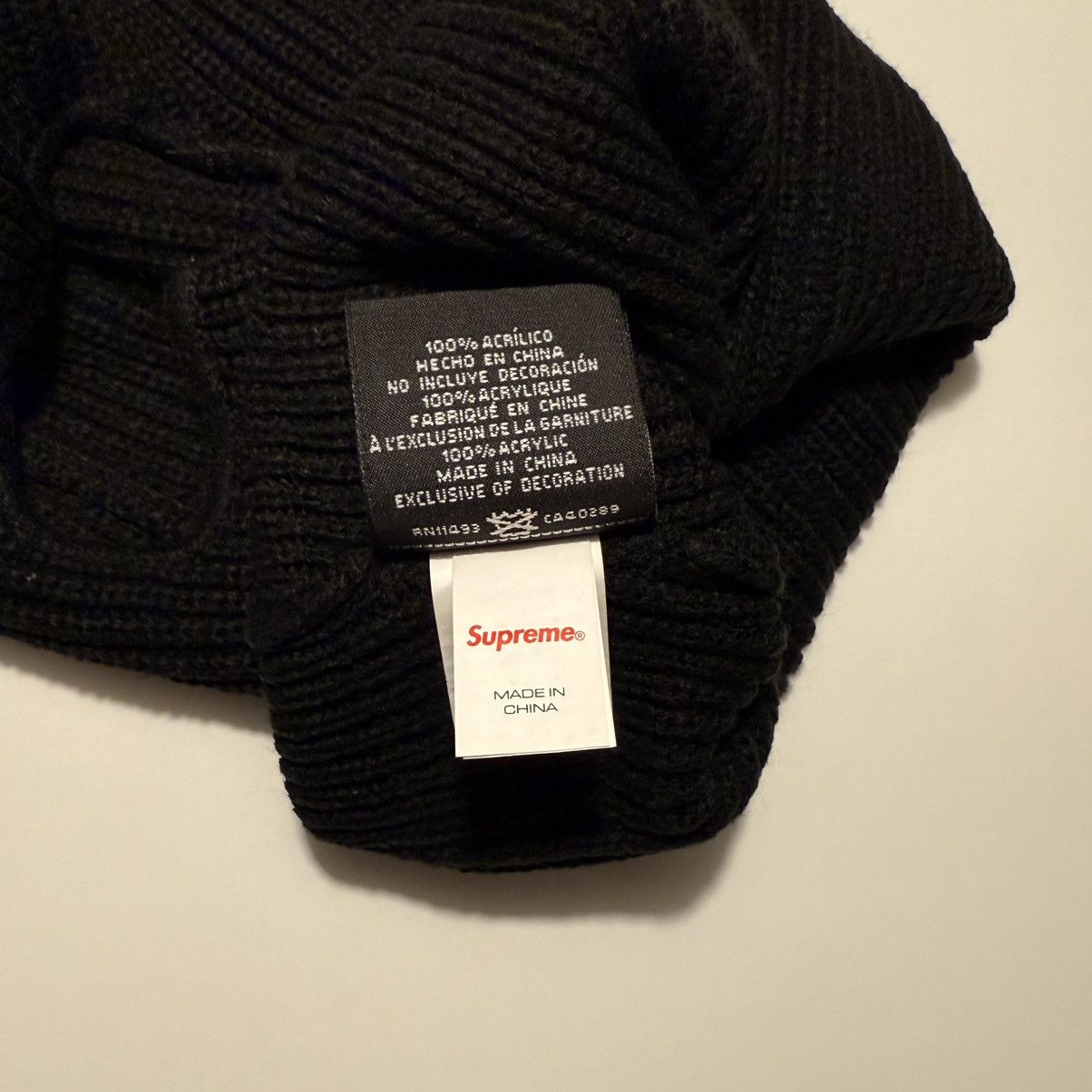 New Era × Supreme Supreme New Era Box Logo Balaclava FW22 Size ONE SIZE - 5 Thumbnail