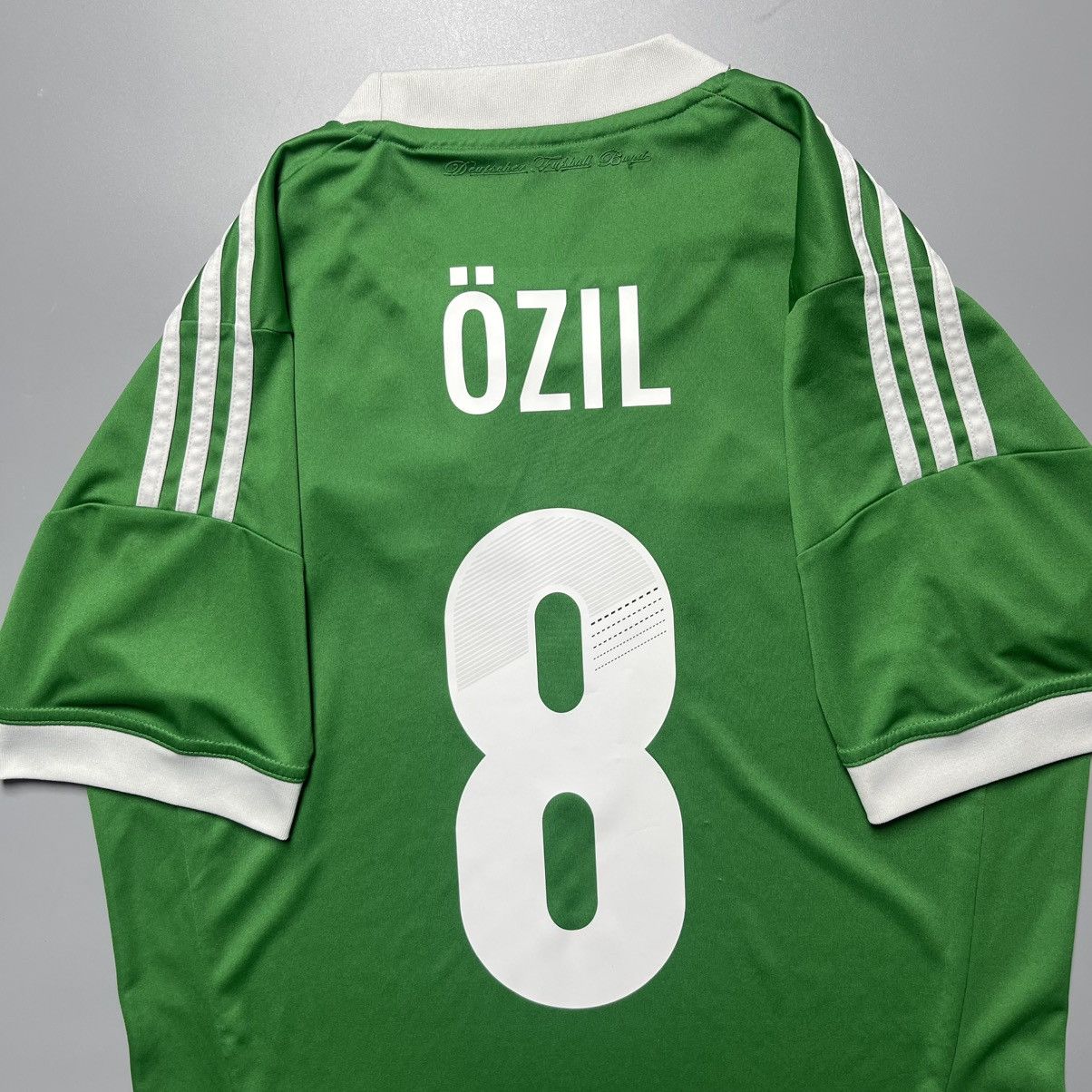 Adidas YOUTH SIZE GERMANY ADIDAS 2012 EURO AWAY JERSEY #8 OZIL Size US S / EU 44-46 / 1 - 10 Thumbnail