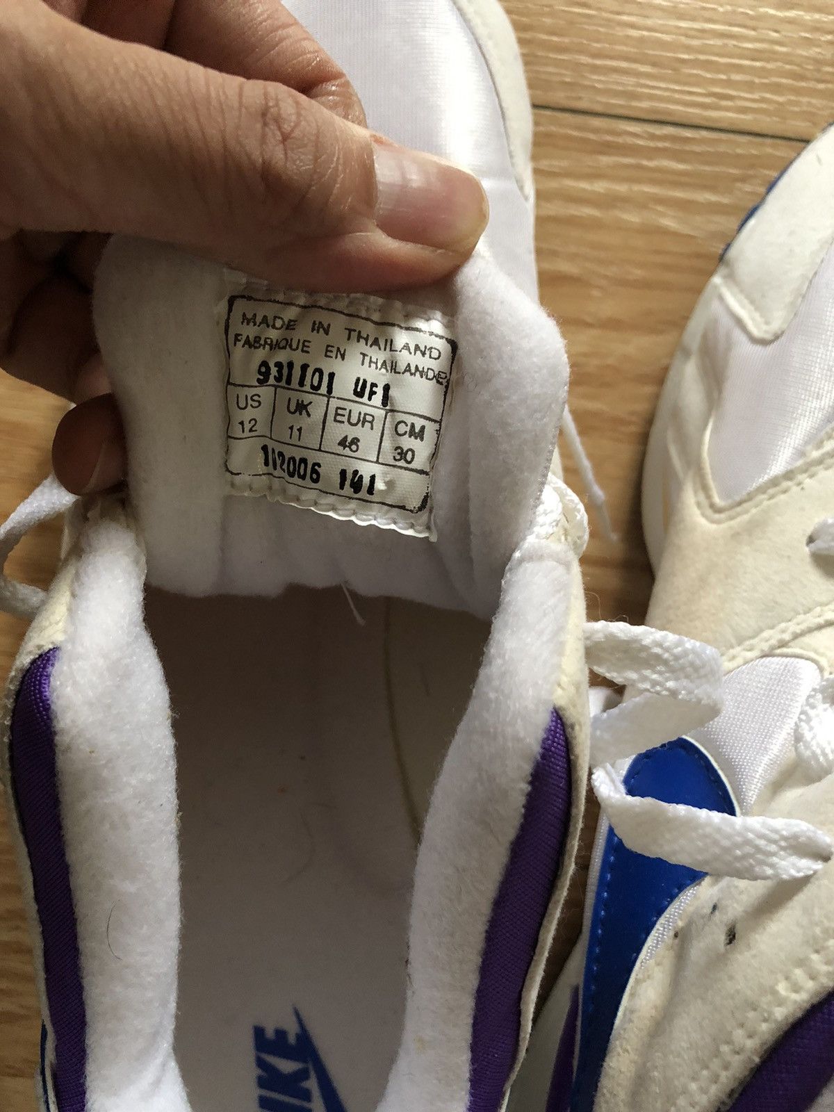 Vintage Nike 93 panethon 11 Size US 12 / EU 45 - 2 Thumbnail