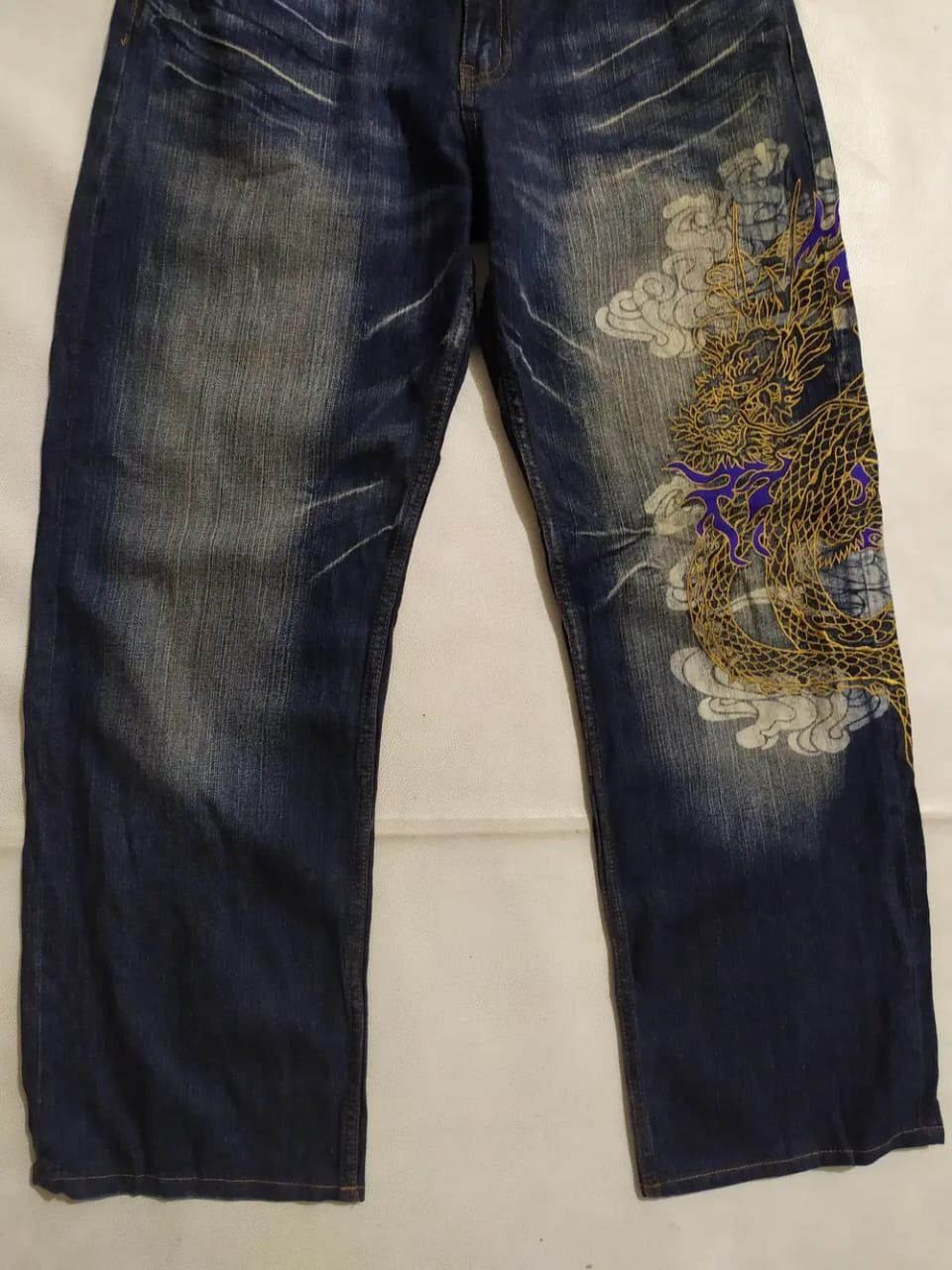 Japanese Brand Japanese Embroidery Dragon Denim Size US 30 / EU 46 - 5 Thumbnail